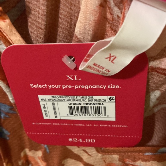 Bundle NWT Maternity Maxi Dresses and Blouse - Picture 7 of 9